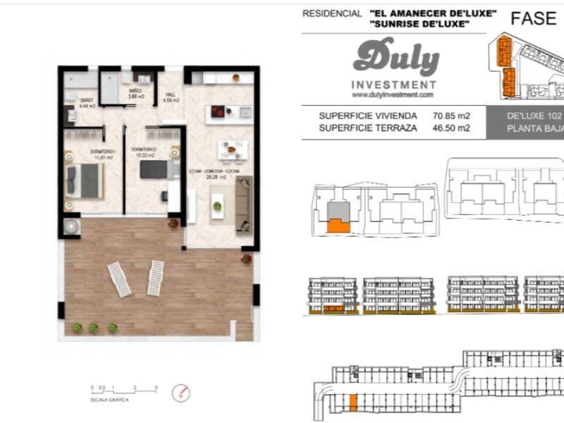 2 soveværelse Lejlighed til salg i Orihuela Costa med swimmingpool - € 575.000 (Ref: 9913067)