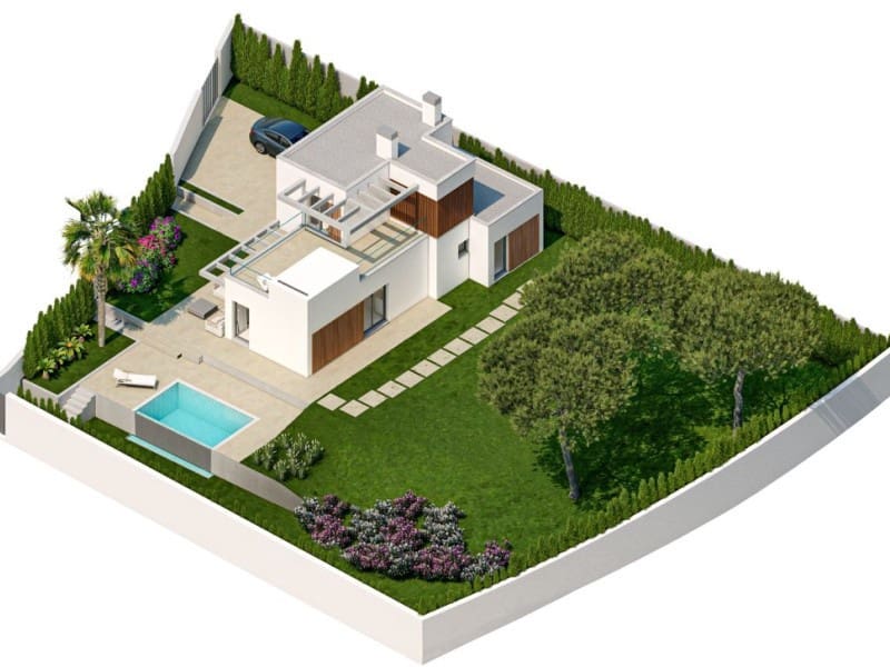3 soverom Villa til salgs i Finestrat med svømmebasseng garasje - € 790 000 (Ref: 9913095)