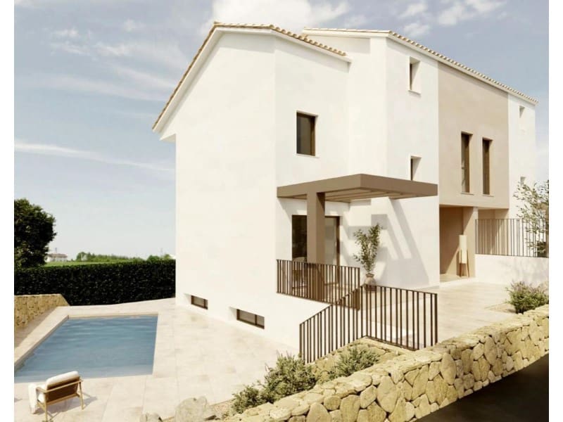 3 chambre Villa/Maison Semi-Mitoyenne à vendre à La Nucia avec piscine - 594 000 € (Ref: 9913097)