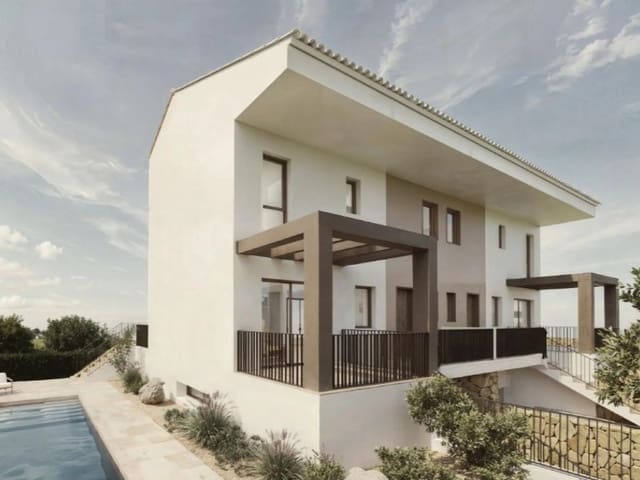 3 chambre Villa/Maison Semi-Mitoyenne à vendre à Coloma  , La Nucia avec piscine - 594 000 € (Ref: 9913097)