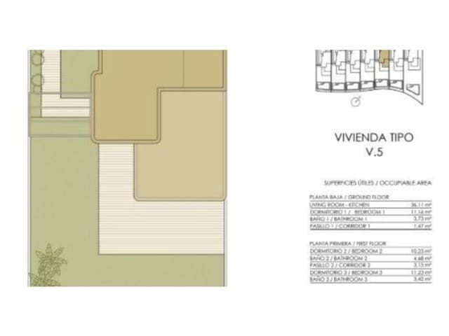 3 camera da letto Villa in vendita in Pinar de Campoverde, Pilar de la Horadada con piscina - 499.900 € (Rif: 9915722)