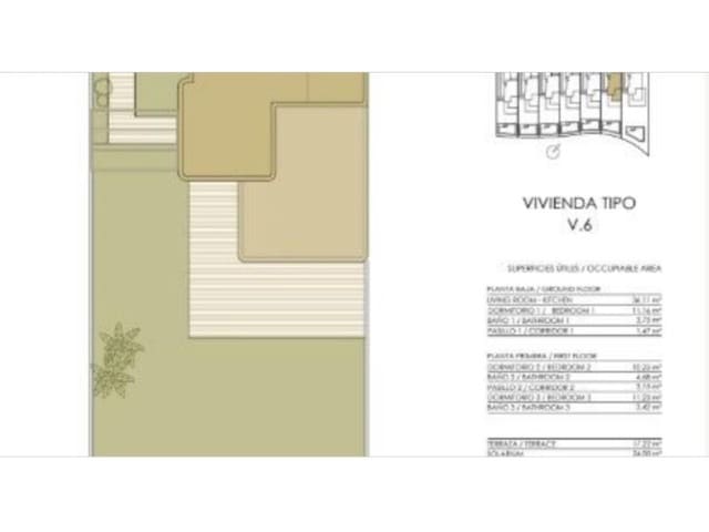 3 camera da letto Villa in vendita in Pinar de Campoverde, Pilar de la Horadada con piscina - 499.900 € (Rif: 9915722)