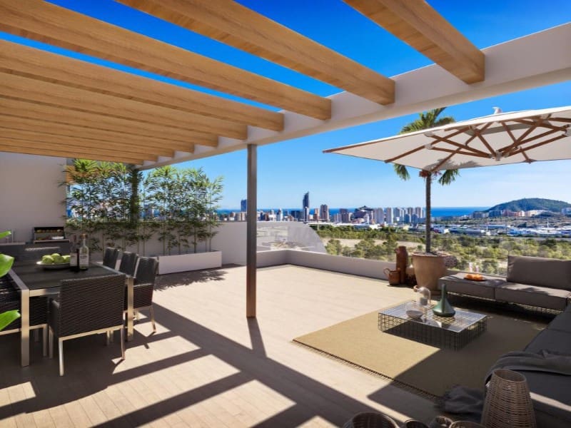 2 bedroom Apartment for sale in Finestrat with pool - € 495,000 (Ref: 9916894)