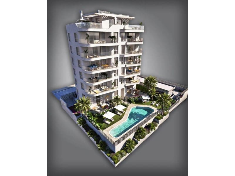 2 bedroom Apartment for sale in La Villajoyosa / Vila Joiosa with pool - € 520,000 (Ref: 9916908)
