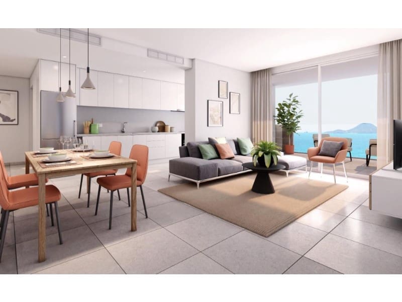 2 sypialnia Apartament na sprzedaż w La Manga del Mar Menor z basenem - 263 000 € (Ref: 9918053)