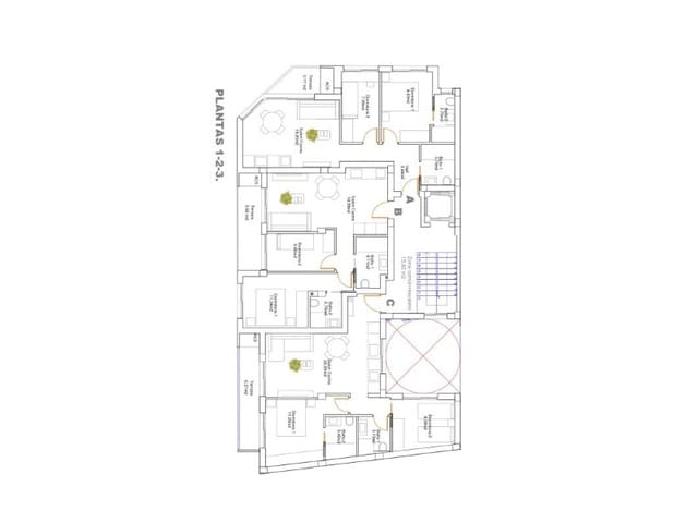2 slaapkamer Appartement te koop in Zona Pueblo, Guardamar del Segura - € 281.500 (Ref: 9918062)