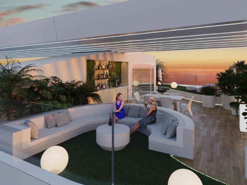 2 makuuhuone Huoneisto myytävänä paikassa La Manga del Mar Menor mukana uima-altaan - 890 000 € (Ref: 9922179)