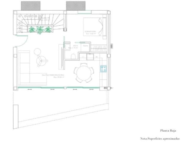 3 soverom Kjedet enebolig til salgs i Monte y Mar, Santa Pola med svømmebasseng - € 570 000 (Ref: 9924577)