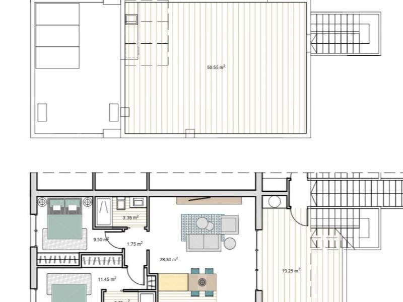 2 slaapkamer Appartement te koop in Roldan met zwembad - € 238.000 (Ref: 9927303)