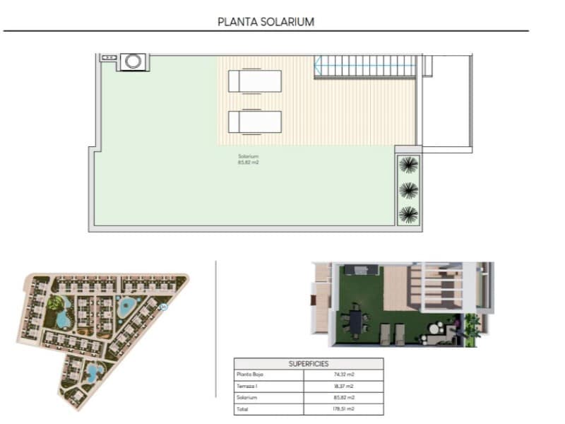 2 soverom Bungalow til salgs i Torrevieja med svømmebasseng - € 322 900 (Ref: 9927304)