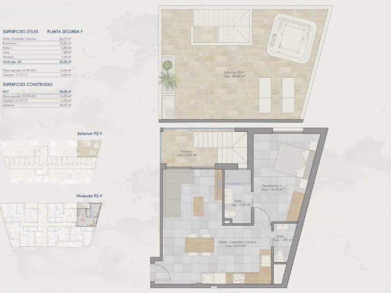 2 sovrum Lägenhet till salu i San Pedro del Pinatar med pool - 249 000 € (Ref: 9927328)