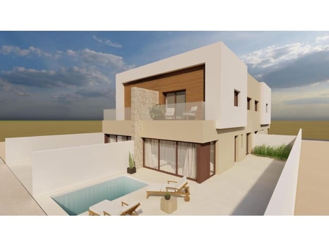 3 Zimmer Doppelhaus zu verkaufen in Santiago de la Ribera, San Javier mit Pool - 376.500 € (Ref: 9938103)