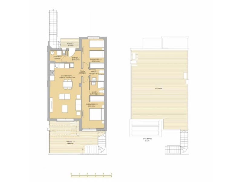 2 makuuhuone Huoneisto myytävänä paikassa Orihuela mukana uima-altaan - 309 900 € (Ref: 9939897)
