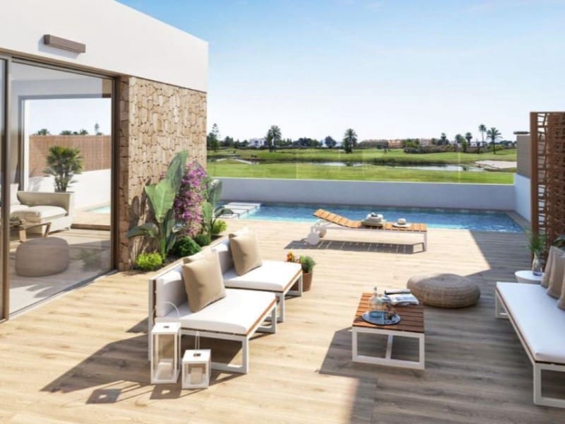 2 Zimmer Apartment zu verkaufen in Los Alcazares mit Pool - 292.000 € (Ref: 9945645)