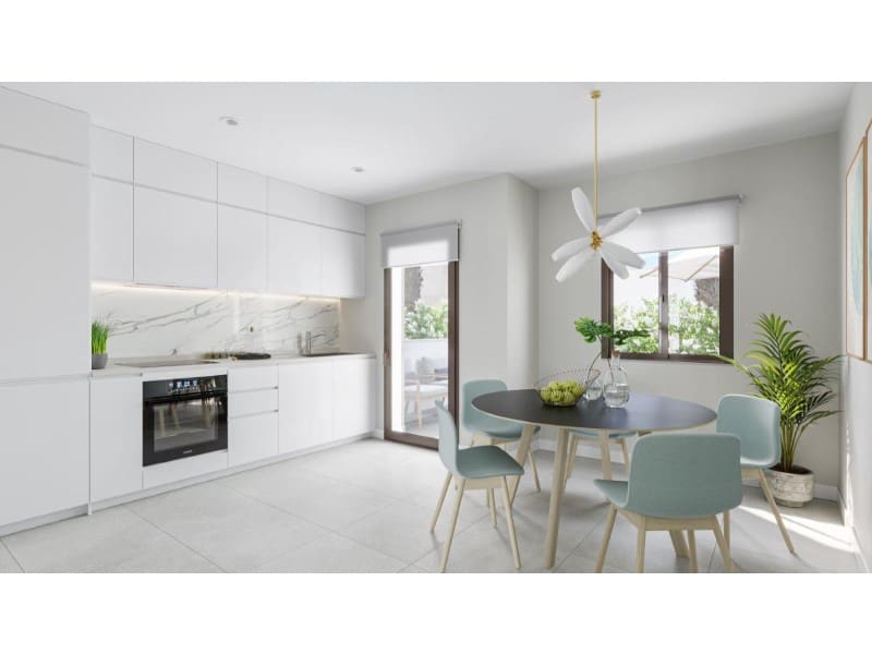 3 soveværelse Semi-Rækkehus til salg i Puerto de Mazarron med swimmingpool garage - € 287.000 (Ref: 9947792)