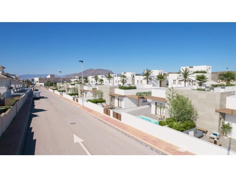3 soveværelse Semi-Rækkehus til salg i Puerto de Mazarron med swimmingpool garage - € 287.000 (Ref: 9947792)