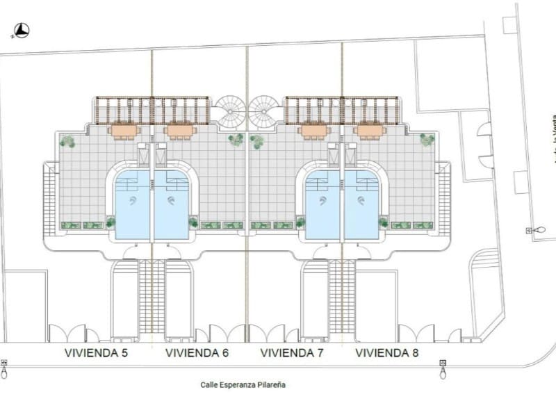 2 sypialnia Apartament na sprzedaż w Pilar de la Horadada z basenem - 274 900 € (Ref: 9947806)