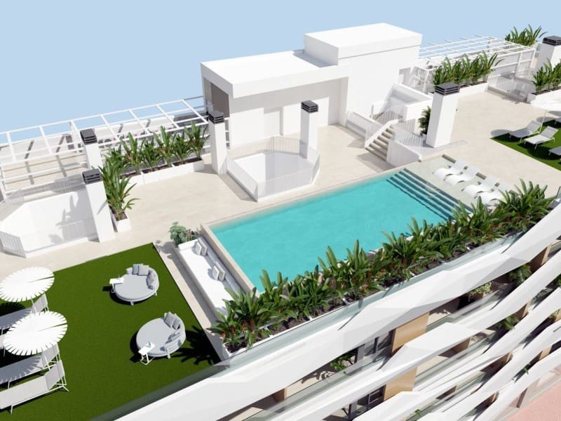 2 sypialnia Apartament na sprzedaż w Guardamar del Segura z basenem garażem - 341 000 € (Ref: 9947816)