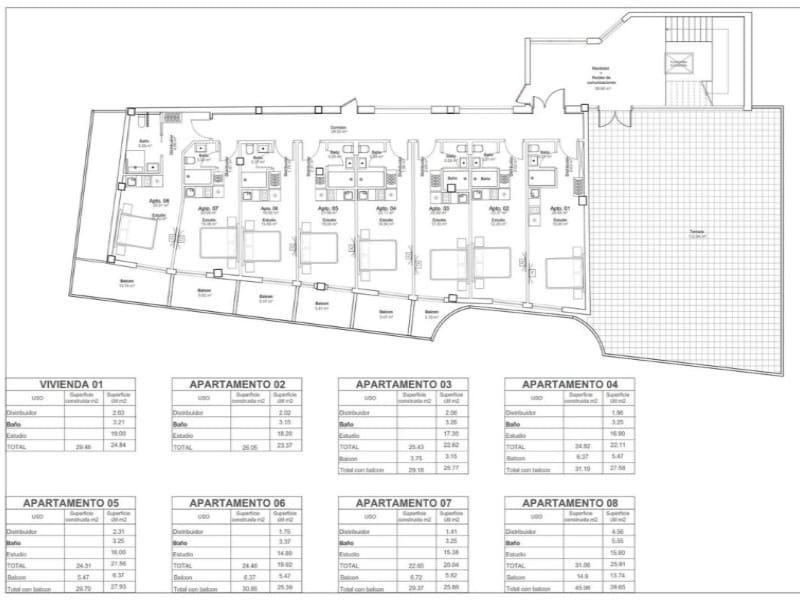 Lägenhet till salu i Benidorm med pool - 184 000 € (Ref: 9947847)