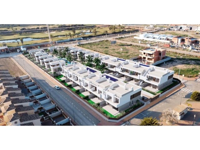 3 chambre Villa/Maison à vendre à Las Lomas de Rame - Bahía Bella, Los Alcázares avec piscine - 439 000 € (Ref: 9955932)