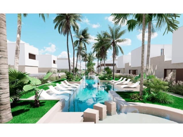 3 soveværelse Bungalow til salg i Las Lomas de Rame - Bahía Bella, Los Alcázares med swimmingpool - € 320.000 (Ref: 9955933)