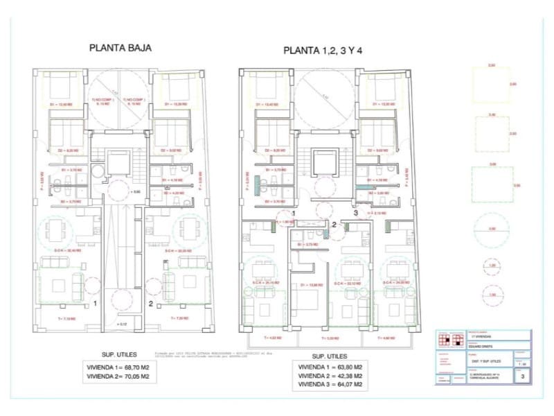 1 soveværelse Lejlighed til salg i Torrevieja med swimmingpool - € 164.496 (Ref: 9959728)