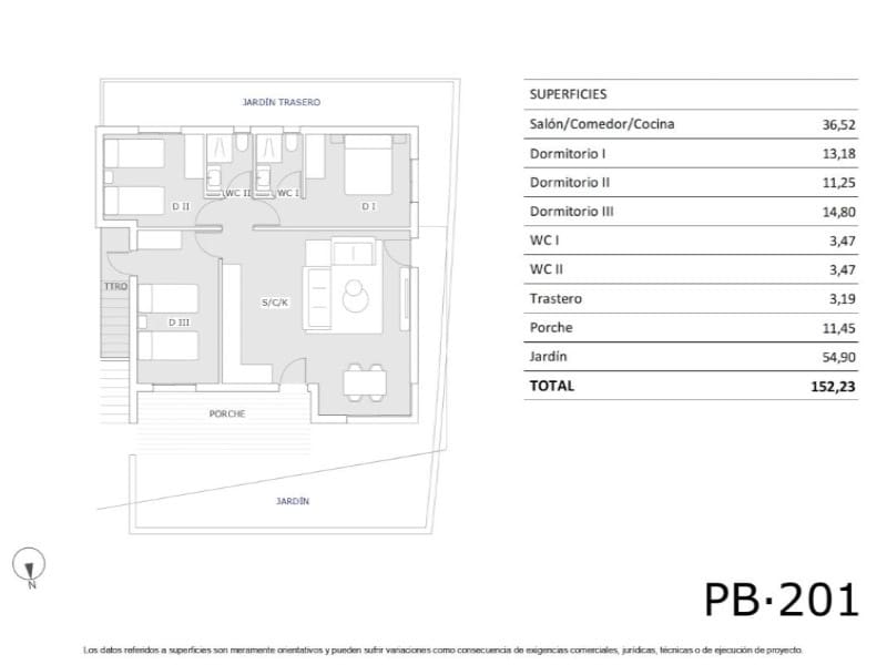 3 camera da letto Bungalow in vendita in San Miguel de Salinas con piscina - 259.900 € (Rif: 9962600)