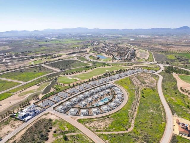 3 slaapkamer Halfvrijstaande villa te koop in Hacienda del Alamo, Fuente Alamo de Murcia met zwembad - € 395.000 (Ref: 9962608)