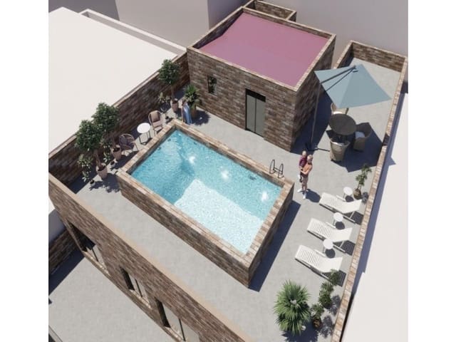 2 soveværelse Lejlighed til salg i Playa del Acequión, Torrevieja med swimmingpool - € 250.480 (Ref: 9967774)