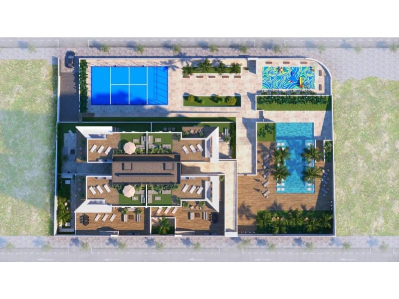 3 makuuhuone Huoneisto myytävänä paikassa La Villajoyosa / Vila Joiosa mukana uima-altaan 
autotalli - 625 000 € (Ref: 9967777)