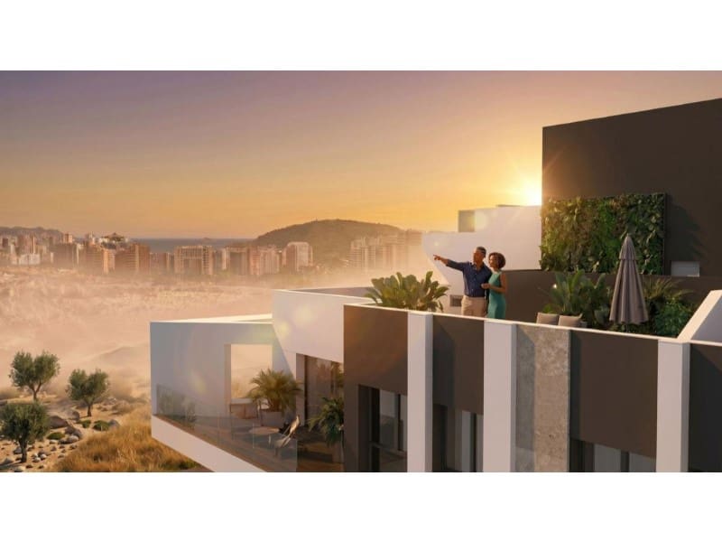3 makuuhuone Huoneisto myytävänä paikassa La Villajoyosa / Vila Joiosa mukana uima-altaan 
autotalli - 625 000 € (Ref: 9967777)