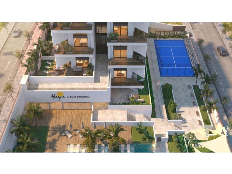 3 makuuhuone Huoneisto myytävänä paikassa La Villajoyosa / Vila Joiosa mukana uima-altaan 
autotalli - 625 000 € (Ref: 9967777)