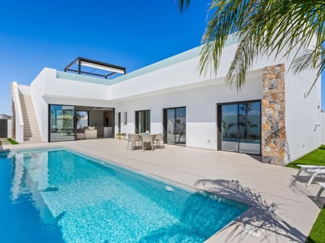 3 makuuhuone Huvila myytävänä paikassa Las Lomas de Rame - Bahía Bella, Los Alcázares mukana uima-altaan - 499 900 € (Ref: 9970557)