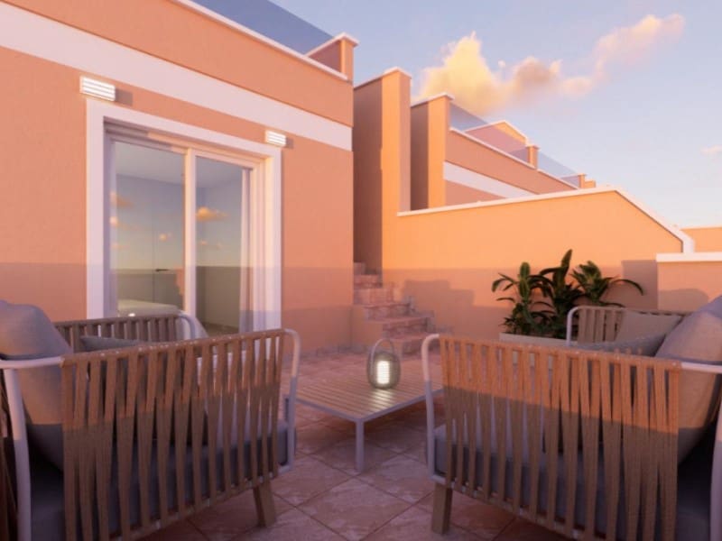 3 soveværelse Semi-Rækkehus til salg i Pilar de la Horadada med swimmingpool - € 339.900 (Ref: 9975292)