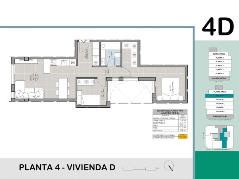 2 camera da letto Appartamento in vendita in Torrevieja con piscina - 265.000 € (Rif: 9975302)