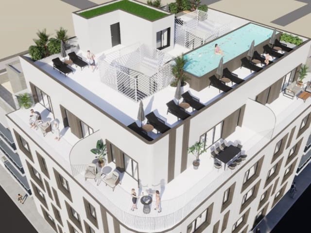 2 camera da letto Appartamento in vendita in Playa del Acequión, Torrevieja con piscina - 265.000 € (Rif: 9975302)