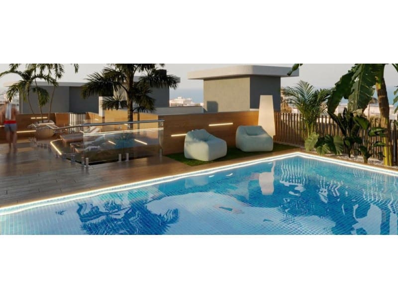 Apartamento de 2 habitaciones en Santa Pola en venta con piscina garaje - 260.000 € (Ref: 9975303)