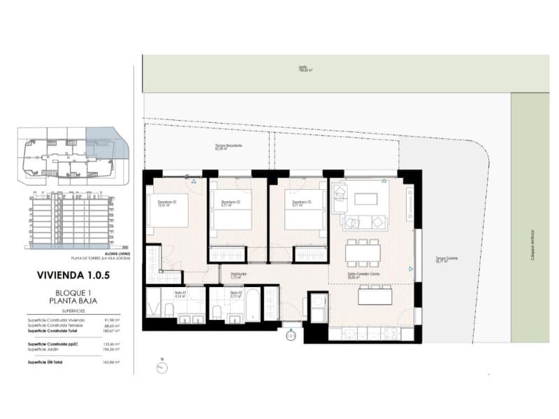 3 soverom Leilighet til salgs i La Villajoyosa / Vila Joiosa med svømmebasseng - € 650 000 (Ref: 9975353)