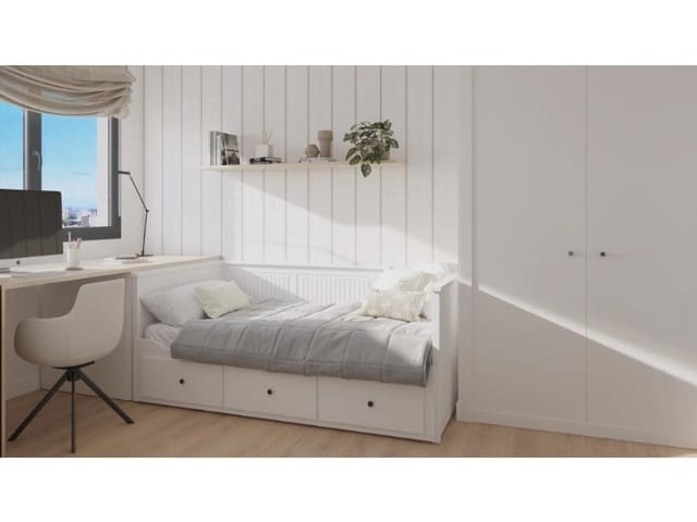 1 Zimmer Apartment zu verkaufen in Paus - Poligono San Blas, Alicante / Alacant Stadt mit Pool - 180.500 € (Ref: 9975355)