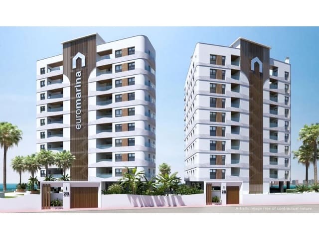 1 slaapkamer Appartement te koop in La Manga del Mar Menor met zwembad - € 288.000 (Ref: 9977255)