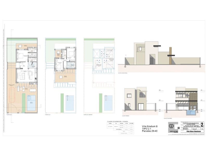 2 Zimmer Villa zu verkaufen in San Juan de los Terreros mit Pool - 361.725 € (Ref: 9977273)