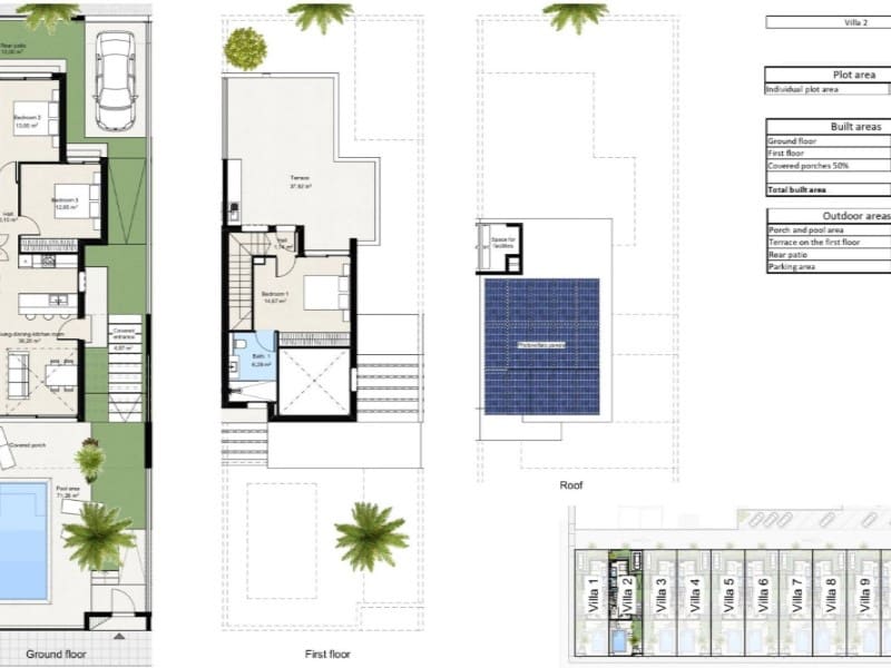 3 Zimmer Villa zu verkaufen in Los Nietos mit Pool - 374.900 € (Ref: 9982912)