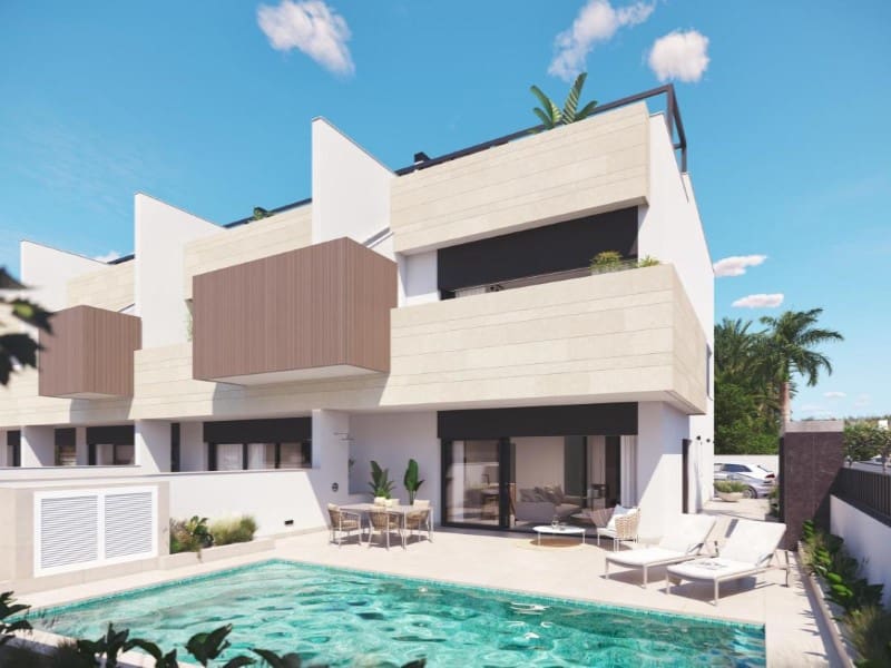 3 soveværelse Bungalow til salg i Pilar de la Horadada med swimmingpool garage - € 434.000 (Ref: 9984914)