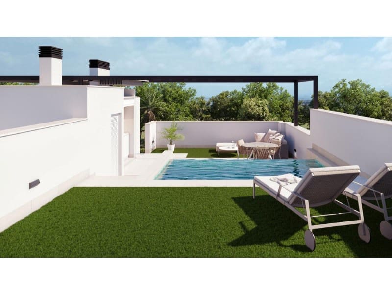 3 soveværelse Bungalow til salg i Pilar de la Horadada med swimmingpool garage - € 434.000 (Ref: 9984914)