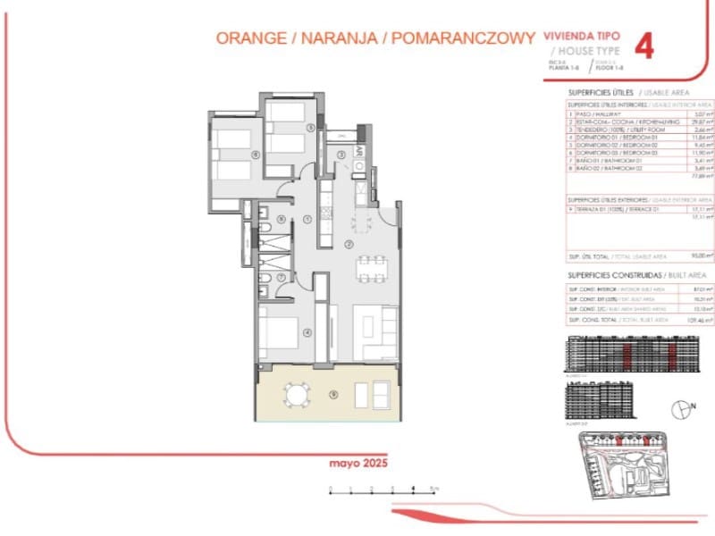 2 sypialnia Apartament na sprzedaż w Punta Prima z basenem - 424 000 € (Ref: 9984940)