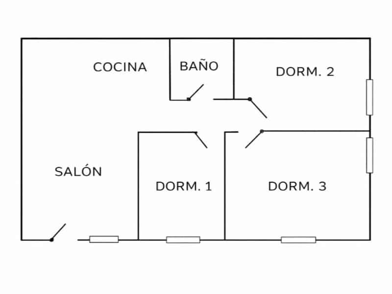 3 makuuhuone Huoneisto myytävänä paikassa La Veleta - 167 000 € (Ref: 9997072)