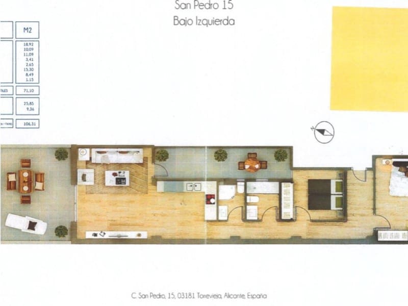 2 soveværelse Lejlighed til salg i Torrevieja - € 198.000 (Ref: 9997078)