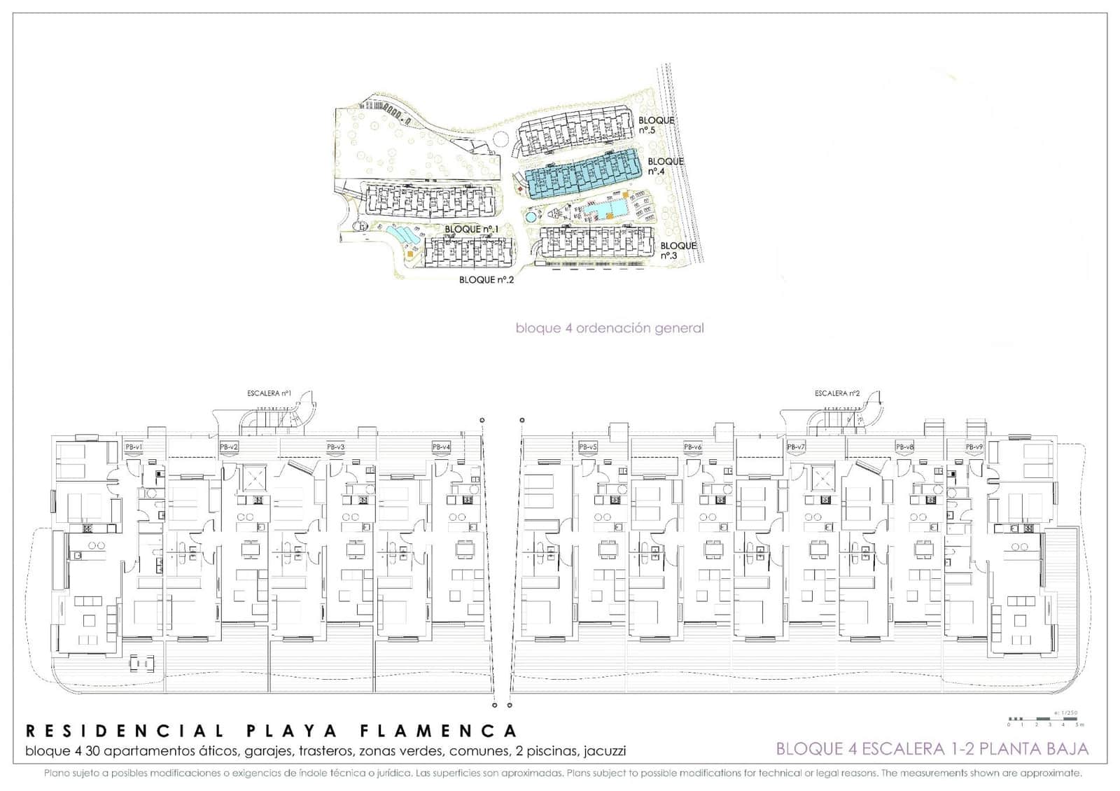 2 makuuhuone Huoneisto myytävänä paikassa Playa Flamenca mukana 
autotalli - 325 000 € (Ref: 9630520)