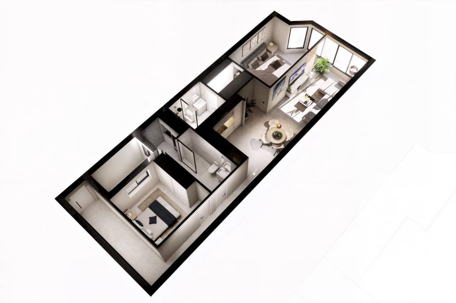 2 sypialnia Apartament na sprzedaż w Torrevieja z basenem - 325 000 € (Ref: 9630535)