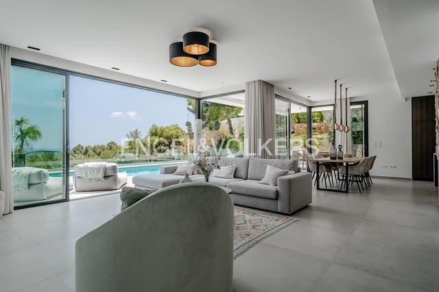 4 soverom Villa til salgs i Benissa med svømmebasseng garasje - € 2 195 000 (Ref: 10000227)